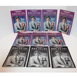 Vintage Cookbook Booklet Lot of 10 Hour Magazine Recipes by Gary Collins 1980s